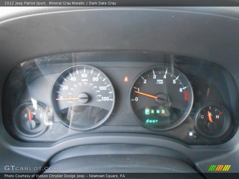Mineral Gray Metallic / Dark Slate Gray 2012 Jeep Patriot Sport
