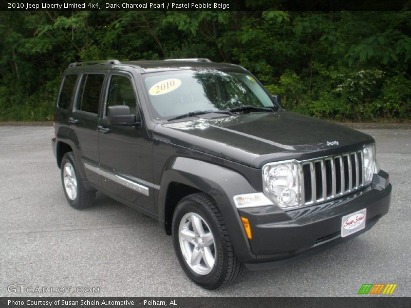 Dark Charcoal Pearl / Pastel Pebble Beige 2010 Jeep Liberty Limited 4x4