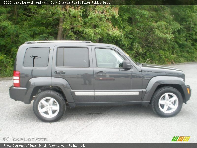 Dark Charcoal Pearl / Pastel Pebble Beige 2010 Jeep Liberty Limited 4x4