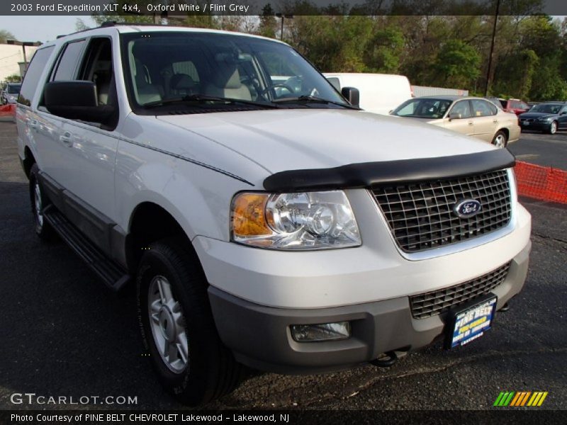 Oxford White / Flint Grey 2003 Ford Expedition XLT 4x4