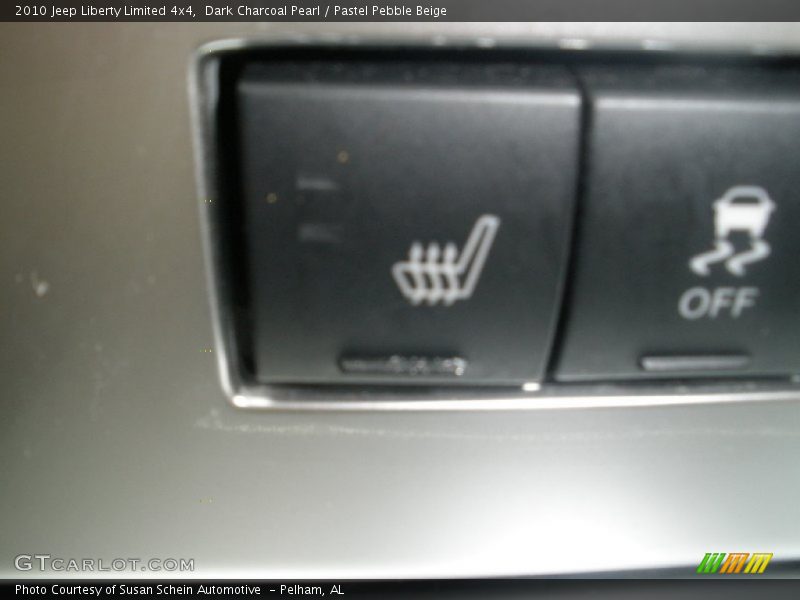 Dark Charcoal Pearl / Pastel Pebble Beige 2010 Jeep Liberty Limited 4x4