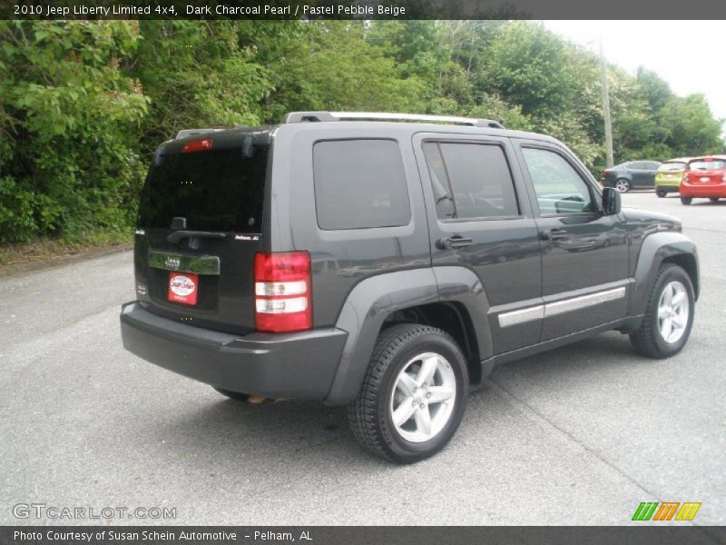 Dark Charcoal Pearl / Pastel Pebble Beige 2010 Jeep Liberty Limited 4x4