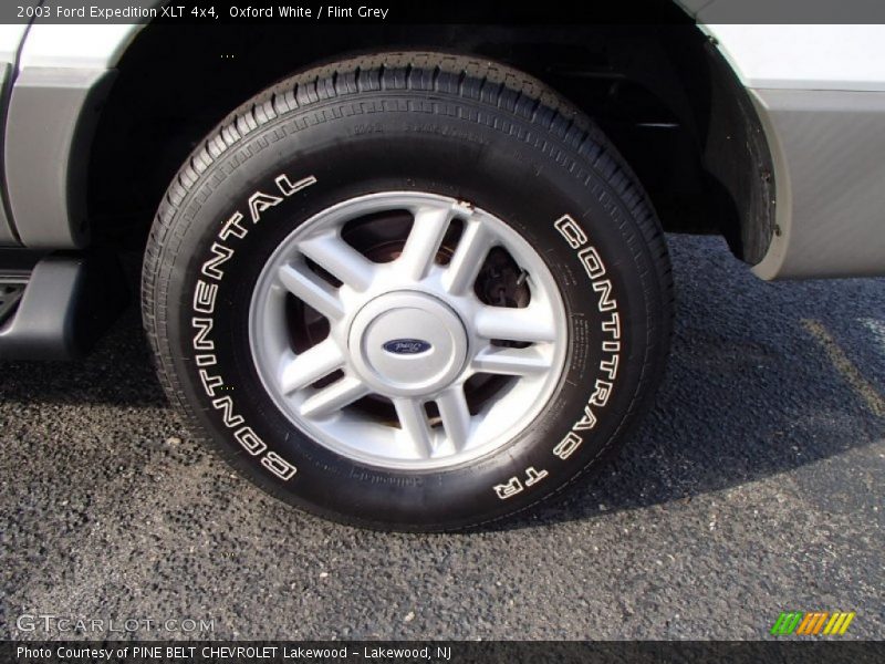 Oxford White / Flint Grey 2003 Ford Expedition XLT 4x4