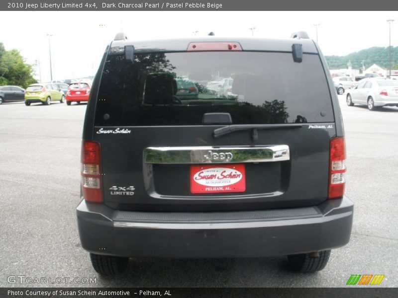 Dark Charcoal Pearl / Pastel Pebble Beige 2010 Jeep Liberty Limited 4x4