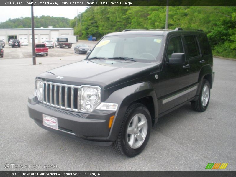 Dark Charcoal Pearl / Pastel Pebble Beige 2010 Jeep Liberty Limited 4x4
