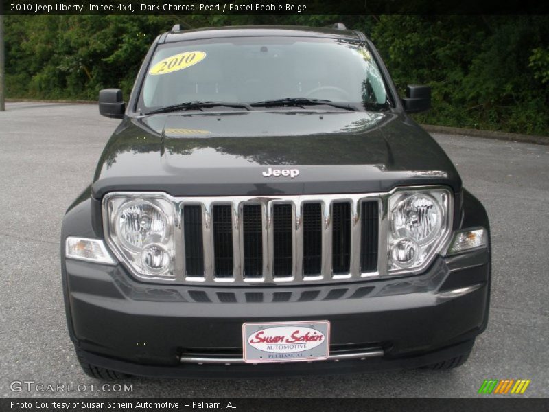 Dark Charcoal Pearl / Pastel Pebble Beige 2010 Jeep Liberty Limited 4x4