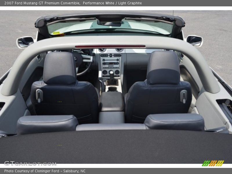 Performance White / Light Graphite 2007 Ford Mustang GT Premium Convertible