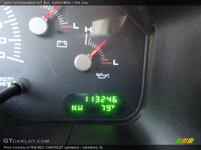 Oxford White / Flint Grey 2003 Ford Expedition XLT 4x4