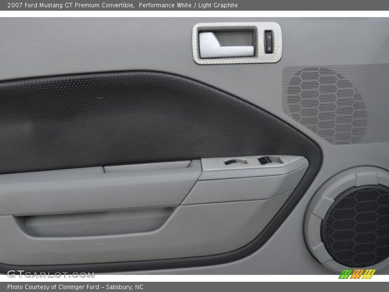 Performance White / Light Graphite 2007 Ford Mustang GT Premium Convertible