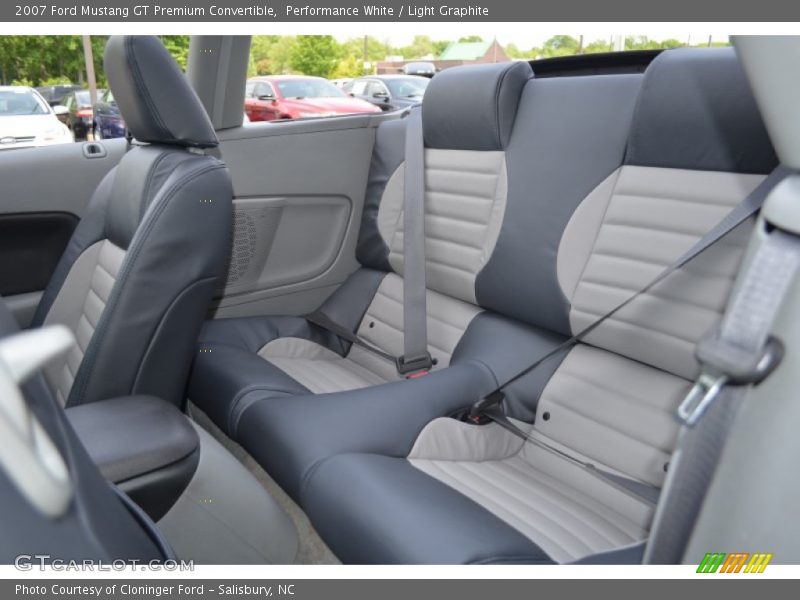 Performance White / Light Graphite 2007 Ford Mustang GT Premium Convertible