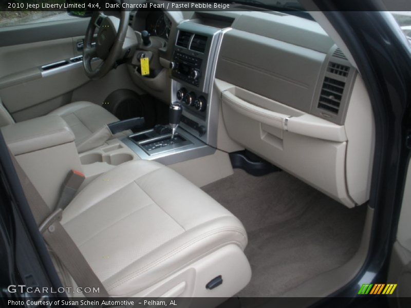 Dark Charcoal Pearl / Pastel Pebble Beige 2010 Jeep Liberty Limited 4x4