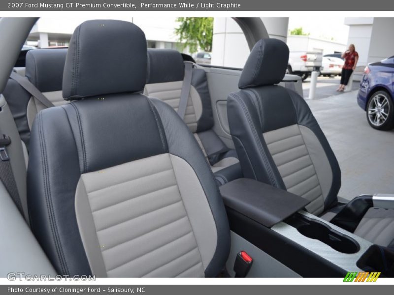 Performance White / Light Graphite 2007 Ford Mustang GT Premium Convertible