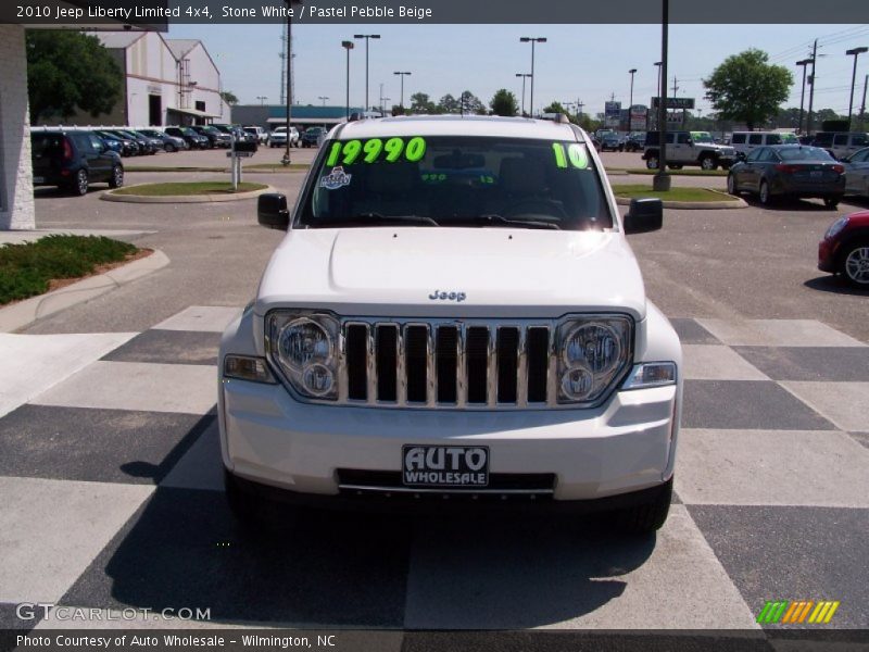 Stone White / Pastel Pebble Beige 2010 Jeep Liberty Limited 4x4