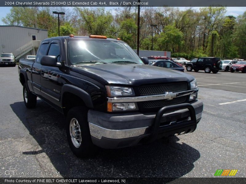 Black / Dark Charcoal 2004 Chevrolet Silverado 2500HD LS Extended Cab 4x4