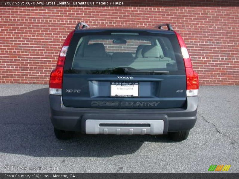 Barents Blue Metallic / Taupe 2007 Volvo XC70 AWD Cross Country