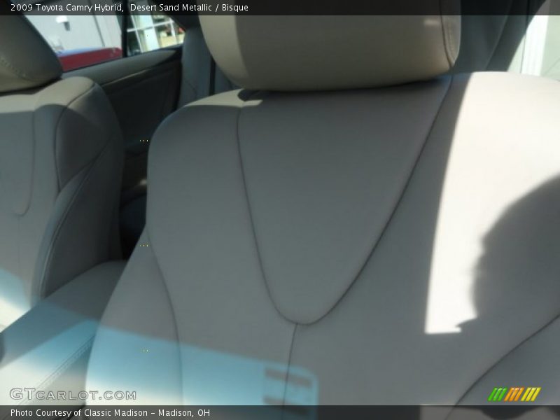 Desert Sand Metallic / Bisque 2009 Toyota Camry Hybrid
