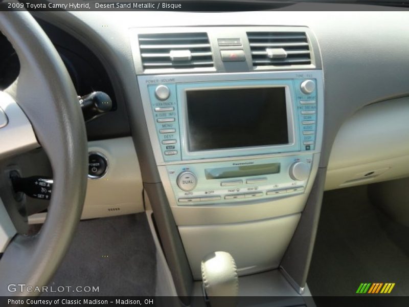 Desert Sand Metallic / Bisque 2009 Toyota Camry Hybrid