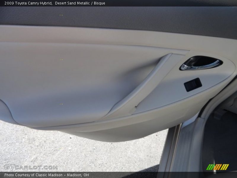 Desert Sand Metallic / Bisque 2009 Toyota Camry Hybrid
