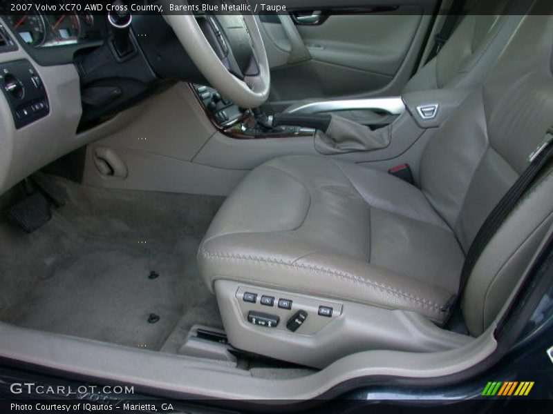 Barents Blue Metallic / Taupe 2007 Volvo XC70 AWD Cross Country