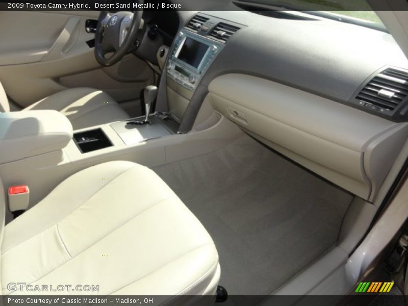 Desert Sand Metallic / Bisque 2009 Toyota Camry Hybrid