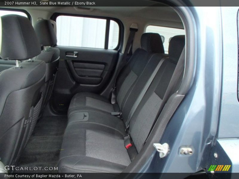 Slate Blue Metallic / Ebony Black 2007 Hummer H3