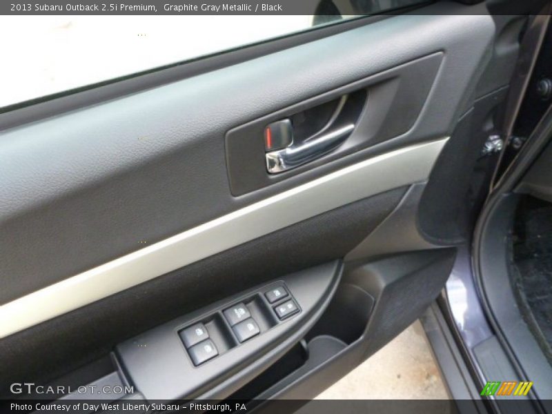 Graphite Gray Metallic / Black 2013 Subaru Outback 2.5i Premium
