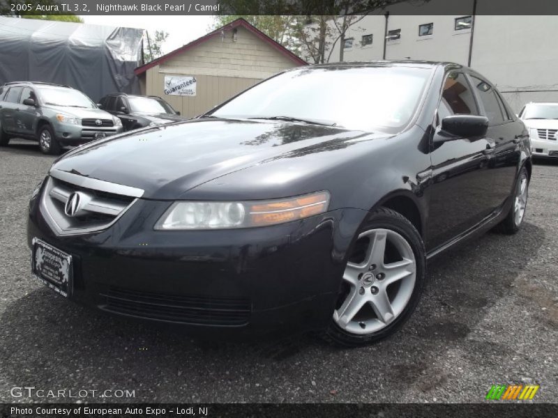 Nighthawk Black Pearl / Camel 2005 Acura TL 3.2