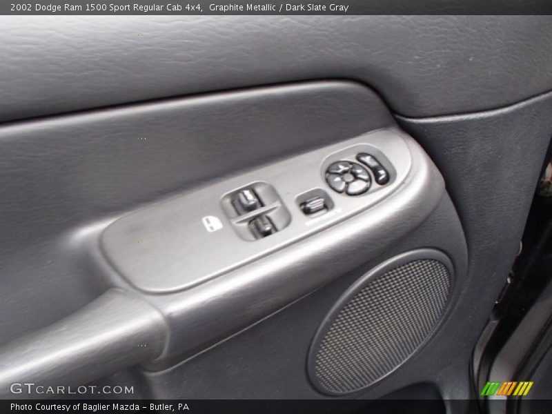 Graphite Metallic / Dark Slate Gray 2002 Dodge Ram 1500 Sport Regular Cab 4x4