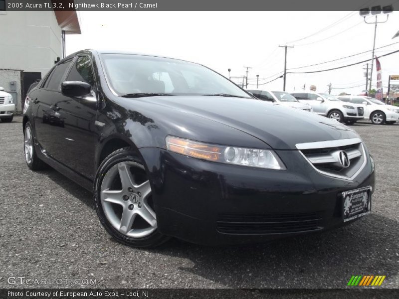 Nighthawk Black Pearl / Camel 2005 Acura TL 3.2