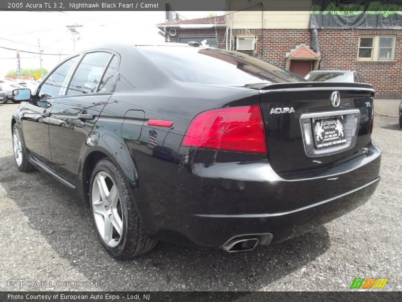 Nighthawk Black Pearl / Camel 2005 Acura TL 3.2