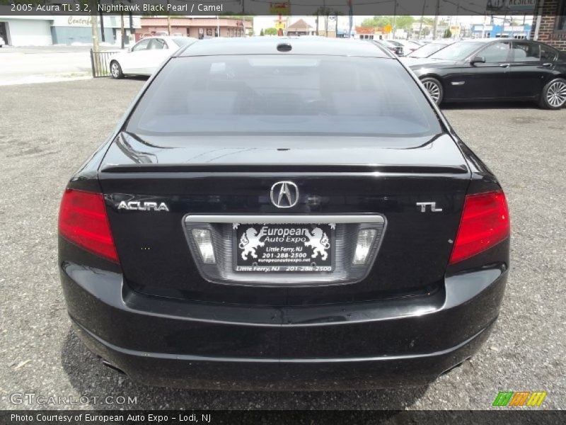Nighthawk Black Pearl / Camel 2005 Acura TL 3.2