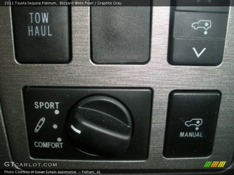 Blizzard White Pearl / Graphite Gray 2011 Toyota Sequoia Platinum