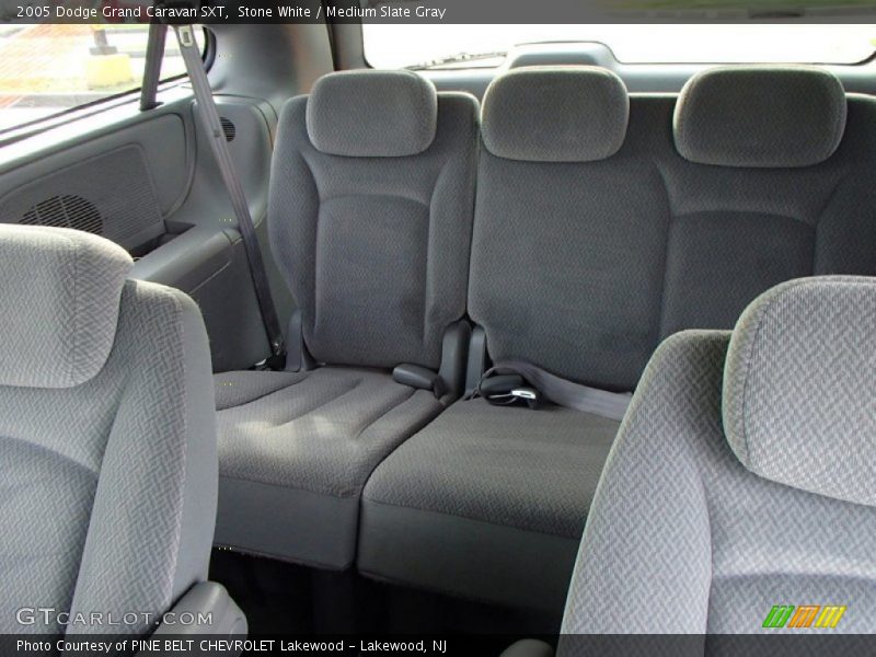 Stone White / Medium Slate Gray 2005 Dodge Grand Caravan SXT