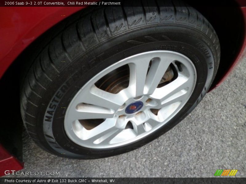Chili Red Metallic / Parchment 2006 Saab 9-3 2.0T Convertible