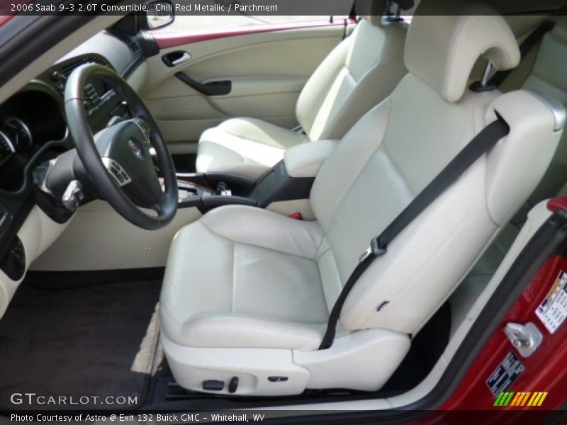 Chili Red Metallic / Parchment 2006 Saab 9-3 2.0T Convertible