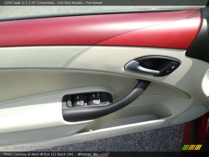 Chili Red Metallic / Parchment 2006 Saab 9-3 2.0T Convertible