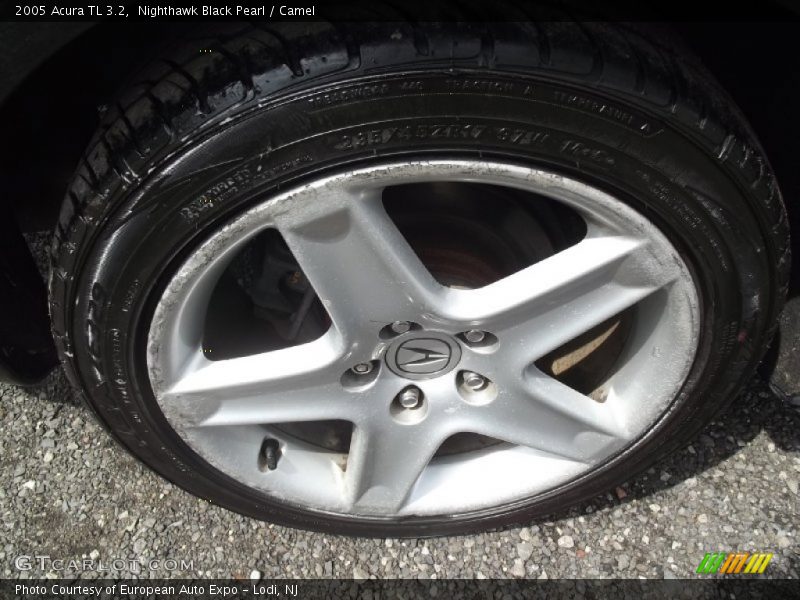 Nighthawk Black Pearl / Camel 2005 Acura TL 3.2