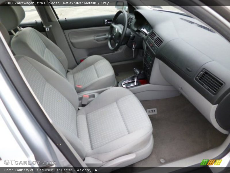 2003 Jetta GL Sedan Grey Interior