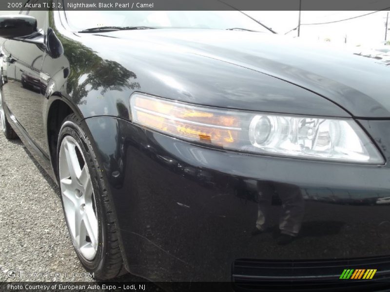 Nighthawk Black Pearl / Camel 2005 Acura TL 3.2