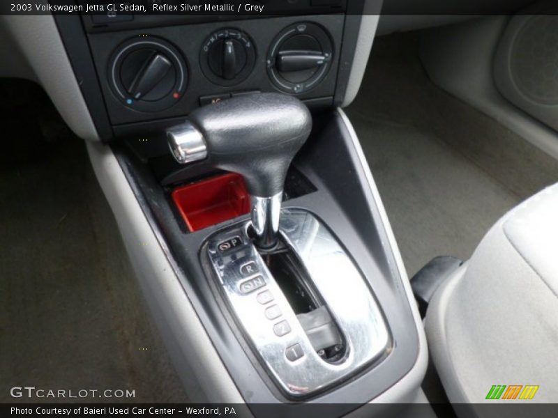 Reflex Silver Metallic / Grey 2003 Volkswagen Jetta GL Sedan
