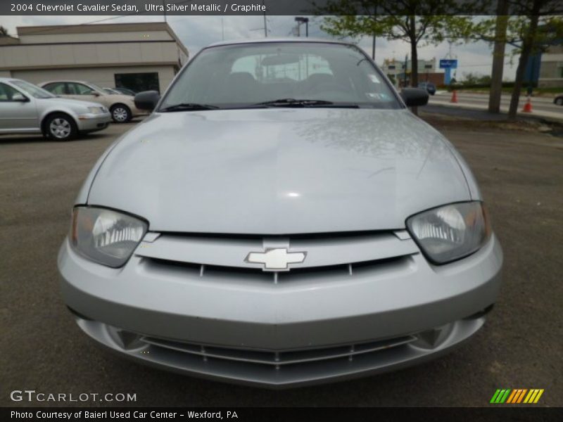 Ultra Silver Metallic / Graphite 2004 Chevrolet Cavalier Sedan