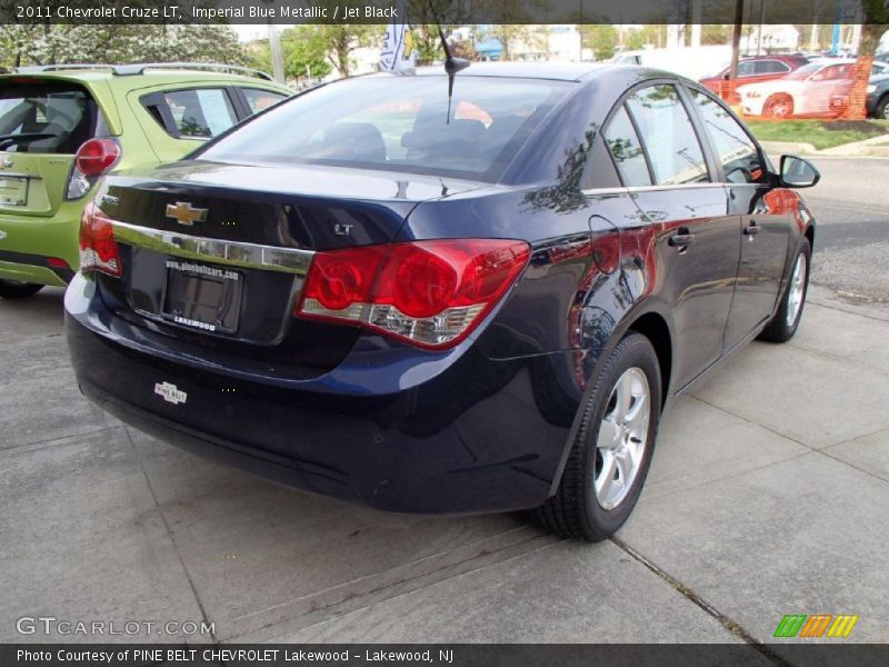 Imperial Blue Metallic / Jet Black 2011 Chevrolet Cruze LT