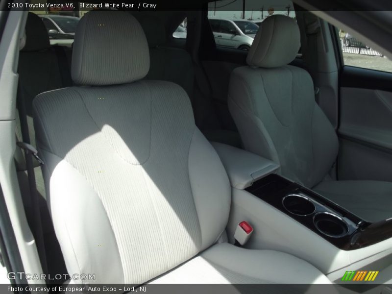 Blizzard White Pearl / Gray 2010 Toyota Venza V6