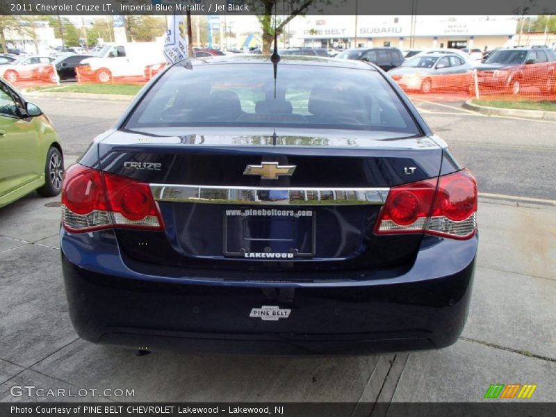 Imperial Blue Metallic / Jet Black 2011 Chevrolet Cruze LT