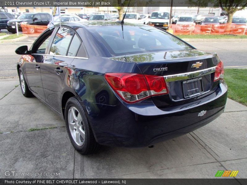 Imperial Blue Metallic / Jet Black 2011 Chevrolet Cruze LT