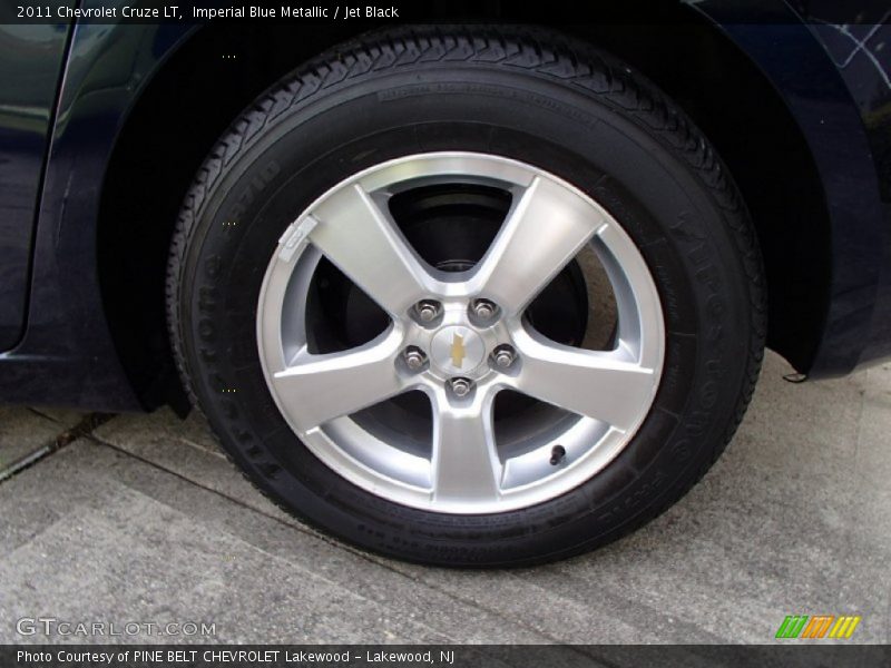 Imperial Blue Metallic / Jet Black 2011 Chevrolet Cruze LT