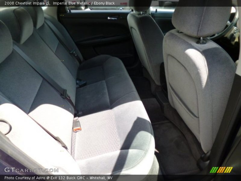 Imperial Blue Metallic / Ebony Black 2008 Chevrolet Impala LS