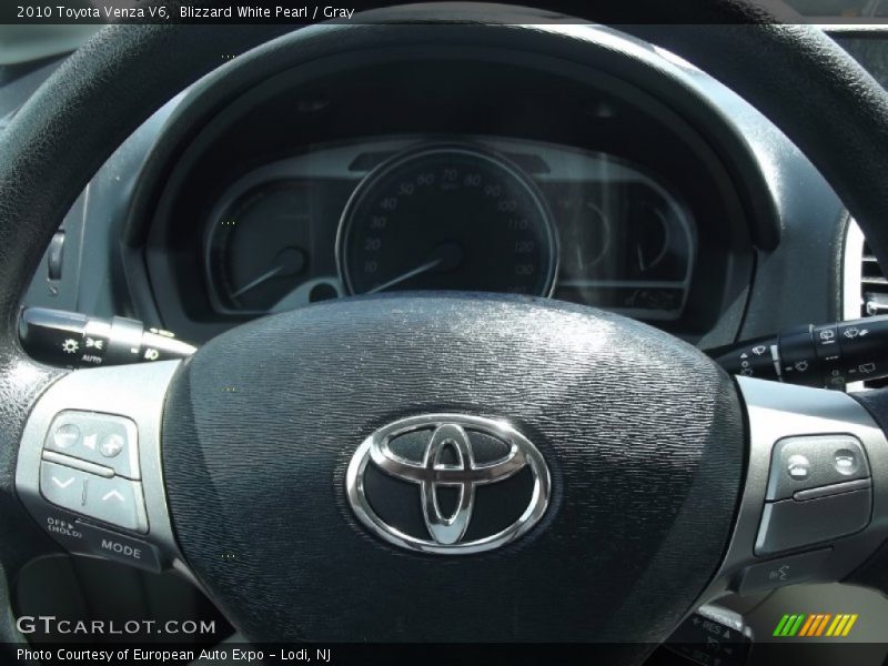 Blizzard White Pearl / Gray 2010 Toyota Venza V6
