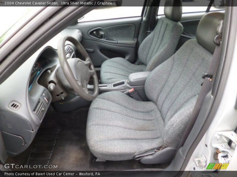  2004 Cavalier Sedan Graphite Interior