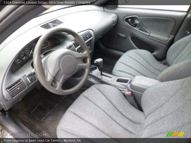 Graphite Interior - 2004 Cavalier Sedan 